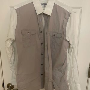 Extra slim Fit Express Men’s Dress Shirt